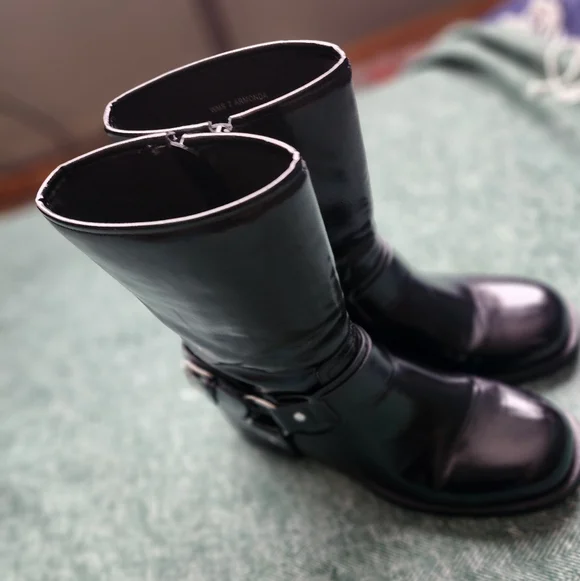 Dolce Vita Black Armonda Combat/Moto Boots - Picture 5 of 11